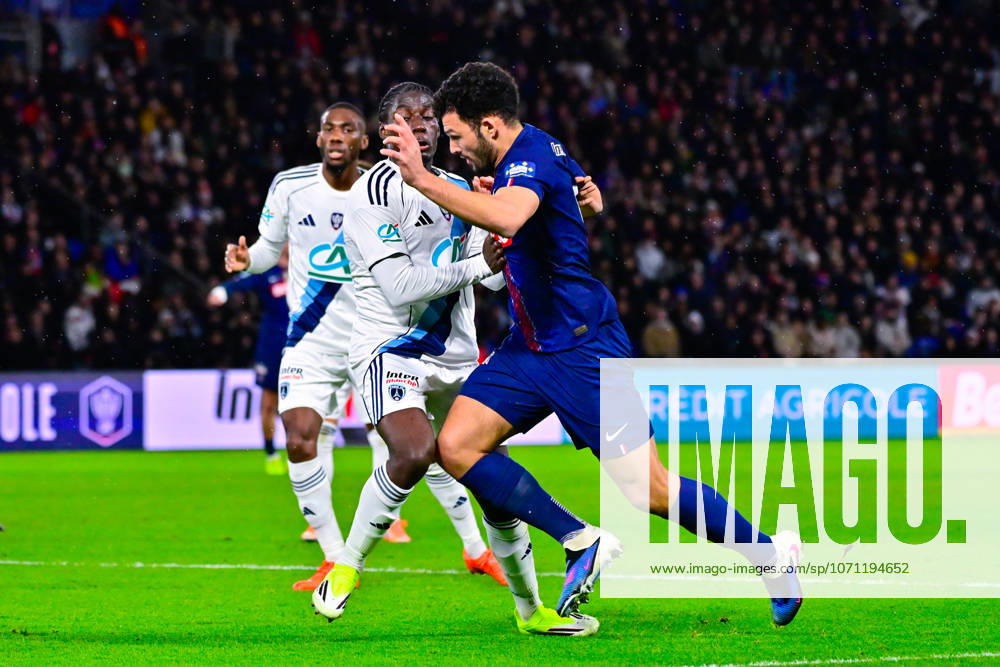 Goncalo Ramos ( PSG ) during the French Cup match between Paris Saint Germain and Paris Football Club at Parc Des Princes on January 12 , 2026 in Paris, France. ( Photo by Federico Pestelini PsnewZ ) -
