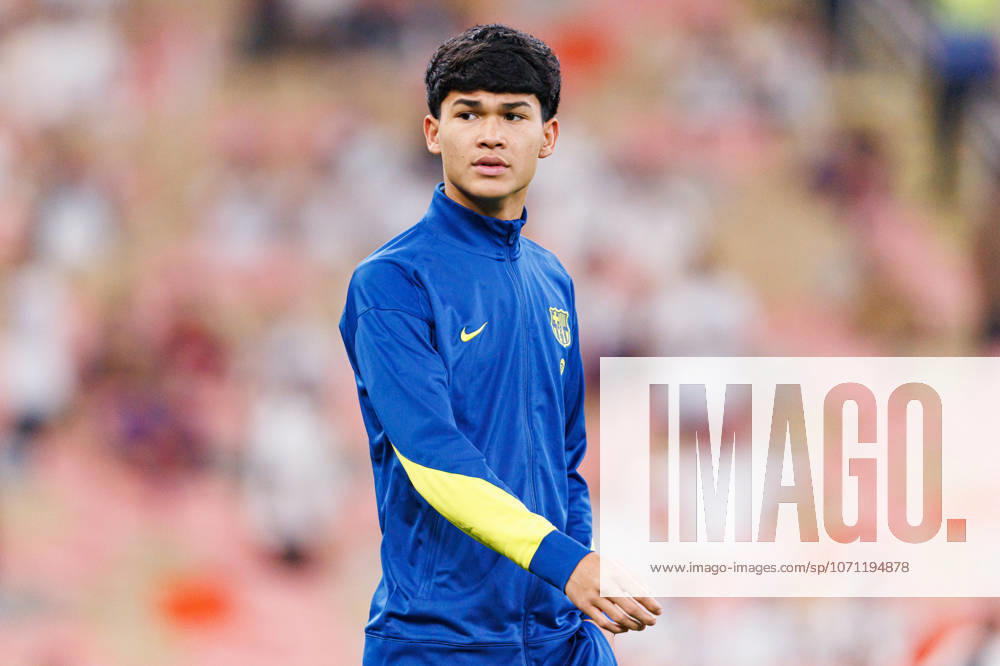 Dro Fernandez seen during Spanish Supercup Final game between teams of FC Barcelona, Barca and Real Madrid (Maciej Rogowski Ball Raw Images) Jeddah King Abdullah Sports City Saudi Arabia