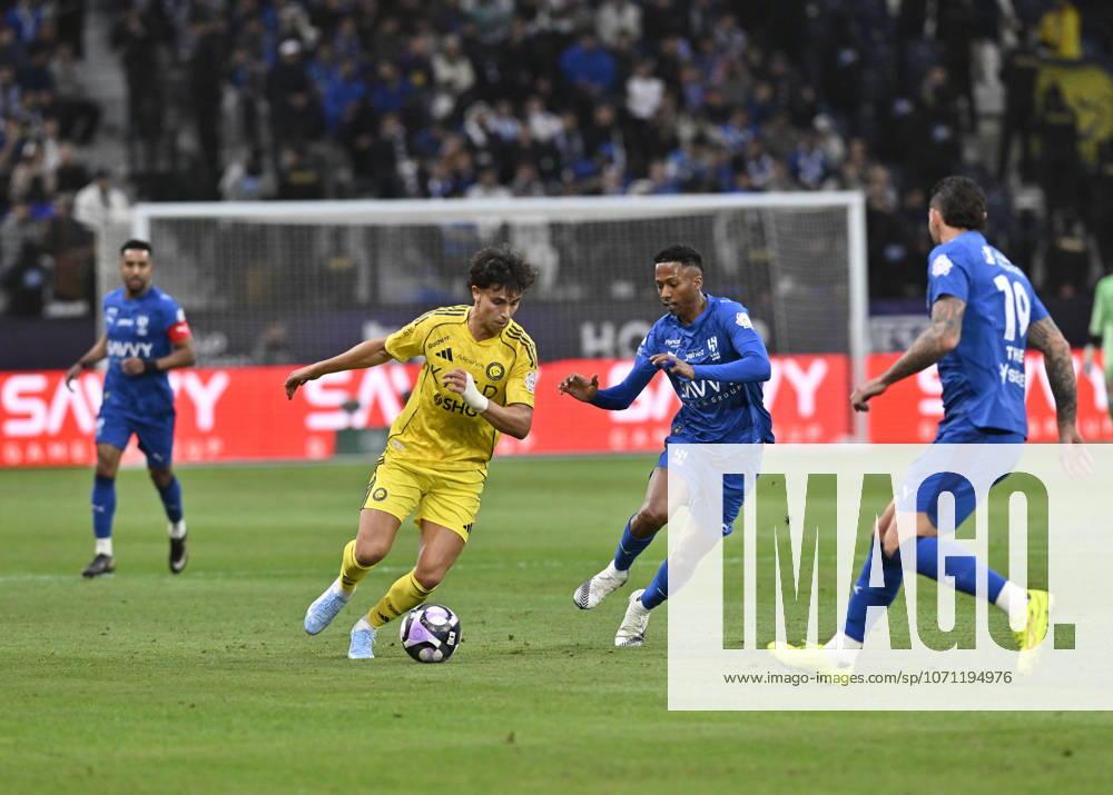 Al Hilal v Al Nassr - Saudi Pro League RIYADH, SAUDI ARABIA - JANUARY 12: Joao Felix of Al Nassr in action during the Saudi Pro League match between Al Hilal and Al Nassr at Al Mamlakah Arena Stadium in Riyadh, Saudi Arabia, on January 12, 2026. Mohammed Saad Anadolu Riyadh Saudi Arabia. Editorial use only. Please get in touch for any other usage.