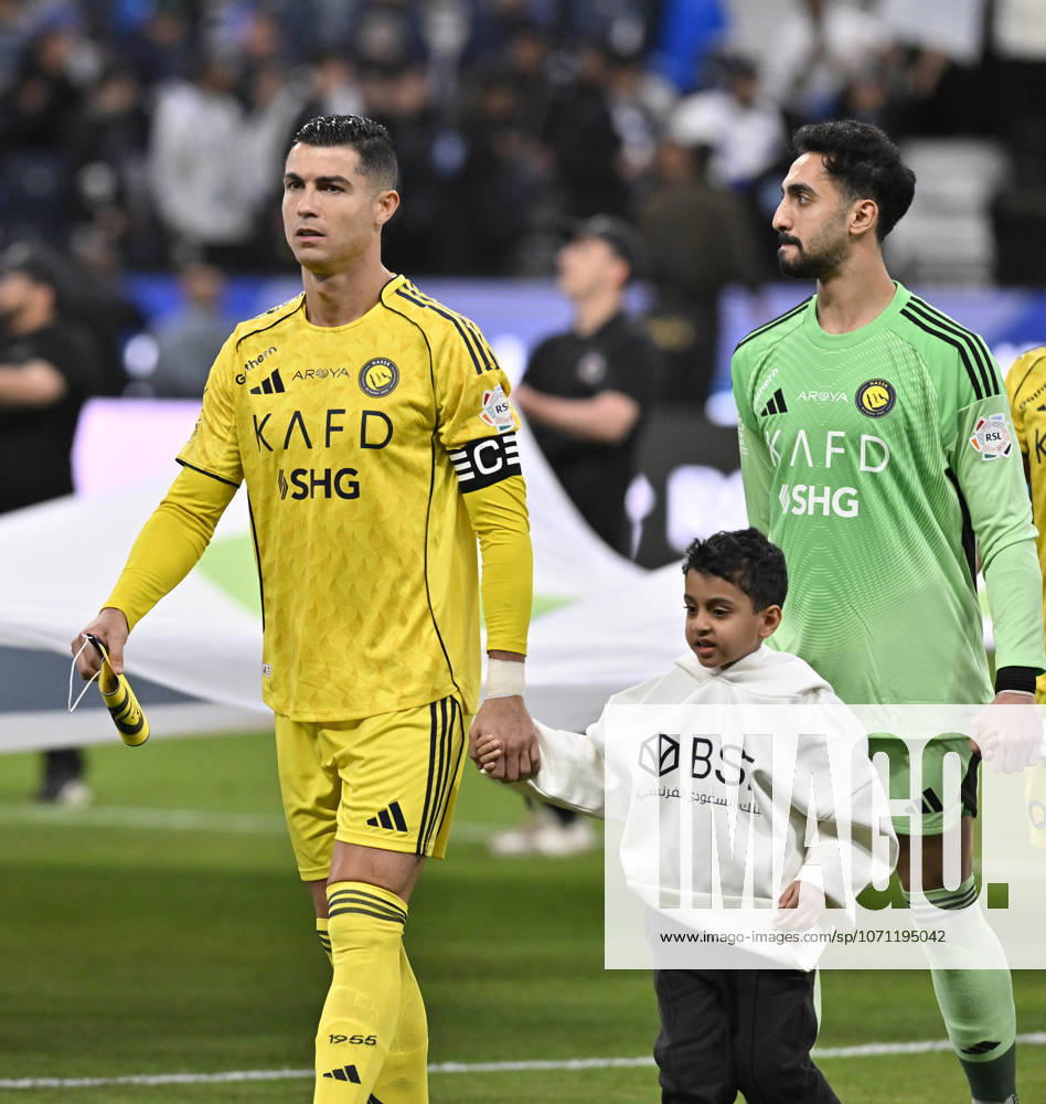 Al Hilal v Al Nassr - Saudi Pro League RIYADH, SAUDI ARABIA - JANUARY 12: Cristiano Ronaldo of Al Nassr before the Saudi Pro League match between Al Hilal and Al Nassr at Al Mamlakah Arena Stadium in Riyadh, Saudi Arabia, on January 12, 2026. Mohammed Saad Anadolu Riyadh Saudi Arabia. Editorial use only. Please get in touch for any other usage.