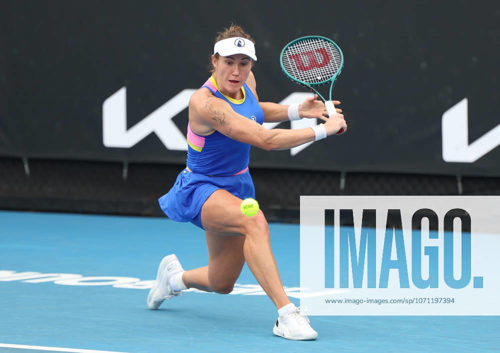 KATARZYNA KAWA of Poland during first round of qualification of Australian Open, Melbourne, Australia. Melbourne Australia - ZUMAc278 20260113_zsp_c278_020