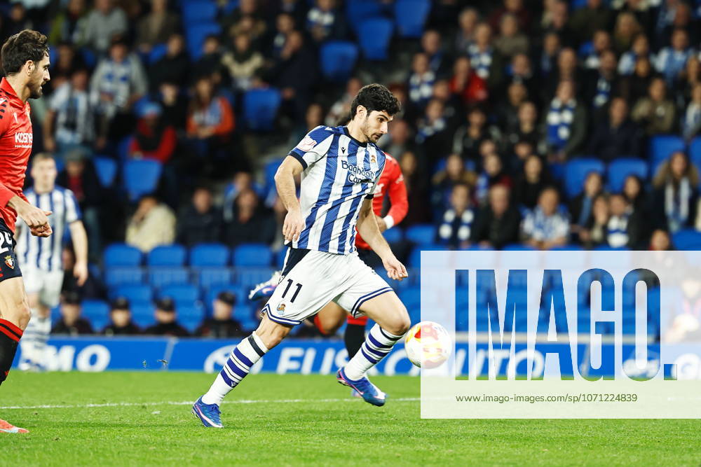 Goncalo Guedes (Sociedad), JANUARY 13, 2026 - Football Soccer : Spanish Copa del Rey Mapfre 4th round match between Real Sociedad - CA Osasuna at the Estadio de Anoeta in San Sebastian, Spain. Noxthirdxpartyxsales aflo_316025317