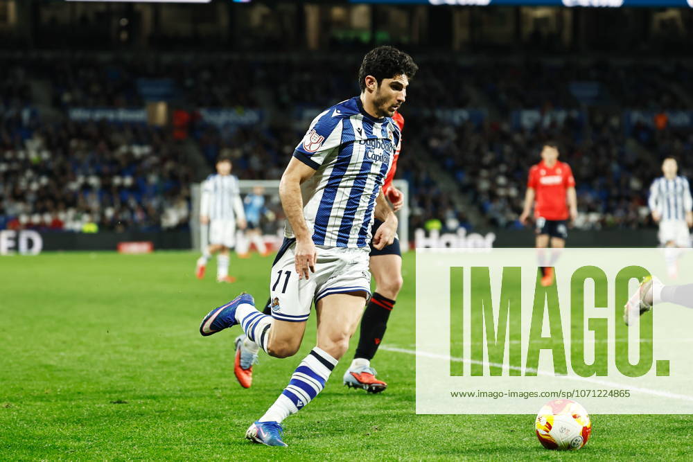 Goncalo Guedes (Sociedad), JANUARY 13, 2026 - Football Soccer : Spanish Copa del Rey Mapfre 4th round match between Real Sociedad - CA Osasuna at the Estadio de Anoeta in San Sebastian, Spain. Noxthirdxpartyxsales aflo_316025344