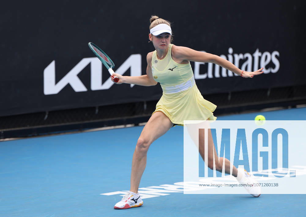 LINDA KLIMOVICOVA of Poland during the match of Australian Open qualification, Melbourne, Australia. Melbourne Australia - ZUMAc278 20260115_zsp_c278_016