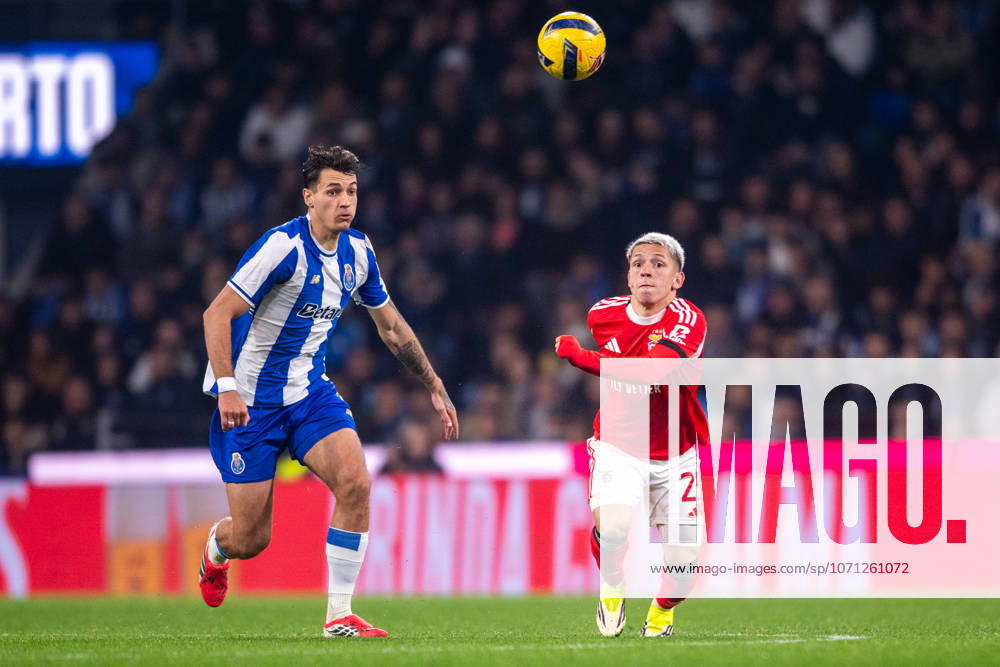 FC Porto v SL Benfica - Taca de Portugal Gianluca Prestianni from SL Benfica is in action during the Portuguese Cup match between FC Porto and SL Benfica, quarter-finals, at Estadio do Dragao in Porto, Portugal, on January 14, 2026. Porto Porto Portugal