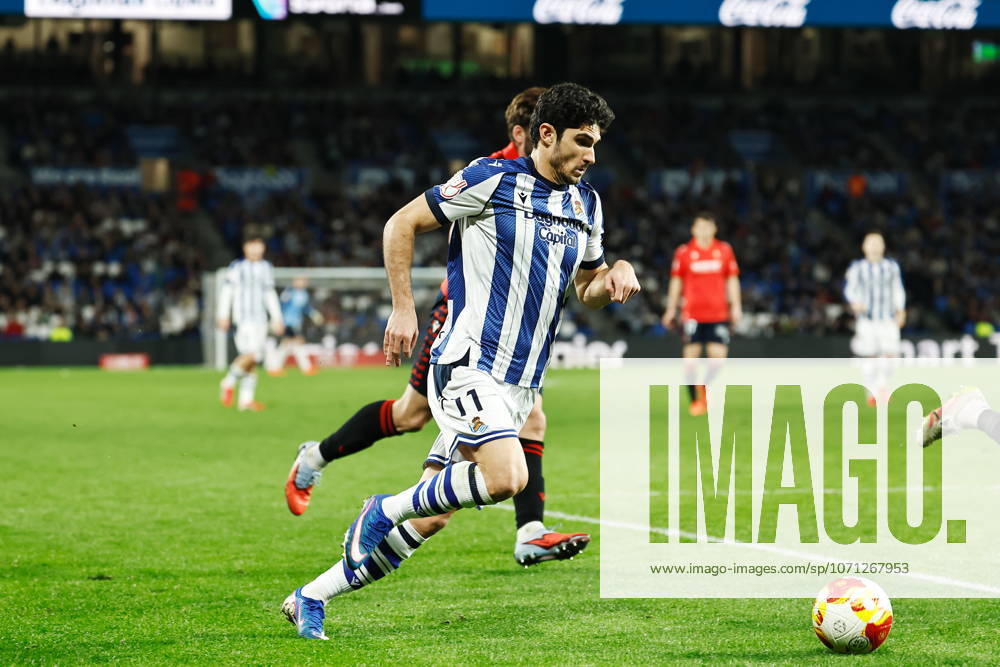 Goncalo Guedes (Sociedad), JANUARY 13, 2026 - Football Soccer : Spanish Copa del Rey Mapfre 4th round match between Real Sociedad - CA Osasuna at the Estadio de Anoeta in San Sebastian, Spain. Noxthirdxpartyxsales aflo_316174121