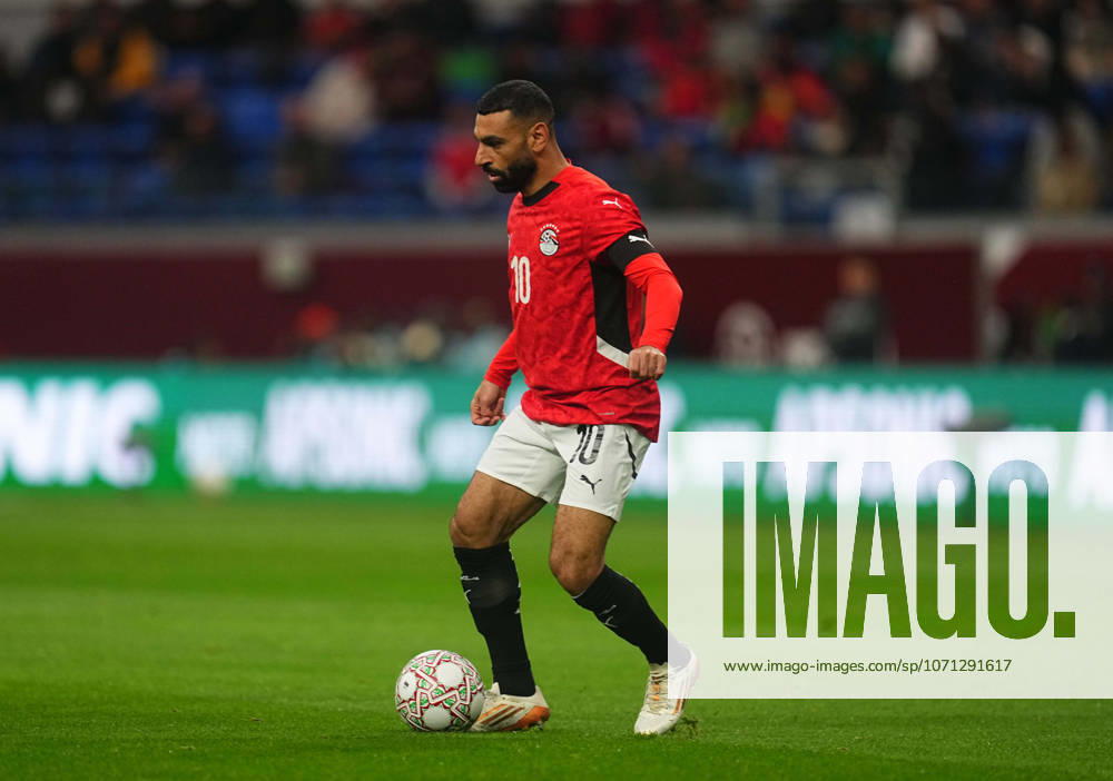 Mohamed Salah Mahrous Ghaly Egypt controls the ball during the Africa Cup Of Nations match between Senegal and Egypt at Tangier Stadium on January 14, 2026 in Tangier, Morocco Photo by Thor Wegner DeFodi Images