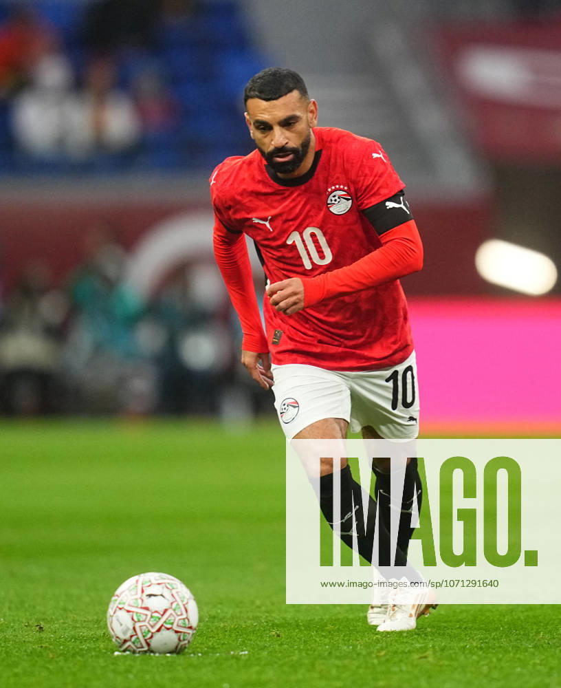 Mohamed Salah Mahrous Ghaly Egypt controls the ball during the Africa Cup Of Nations match between Senegal and Egypt at Tangier Stadium on January 14, 2026 in Tangier, Morocco Photo by Thor Wegner DeFodi Images