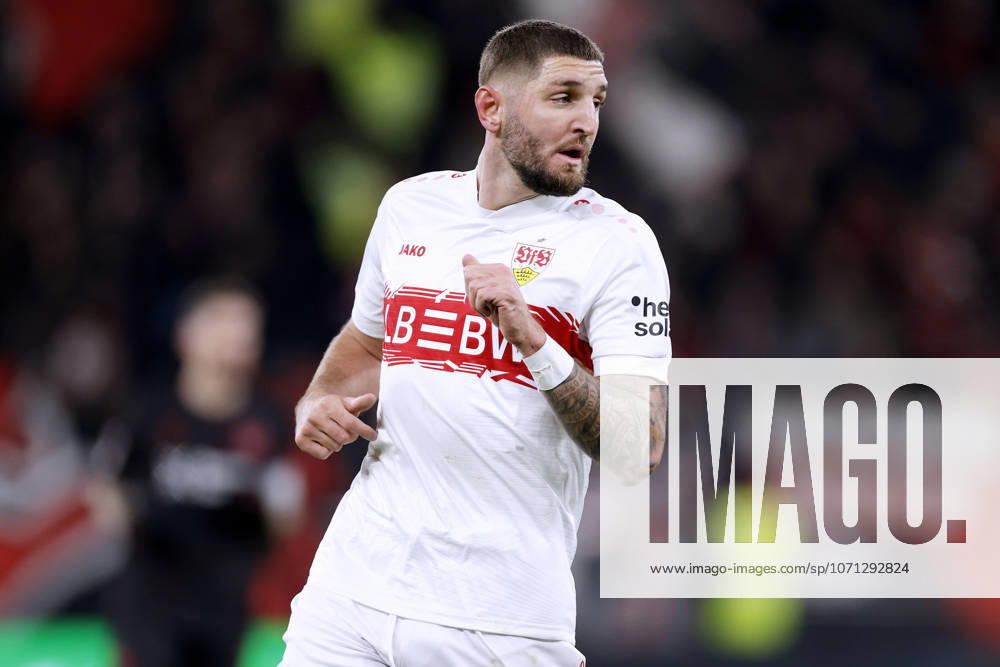 CHABOT Julian Team VfB Stuttgart DFL Bundesliga Season 2025 2026 Match Bayer 04 Leverkusen VfB Stuttgart 1 4 on 10 01 2026 in Leverkusen DFL REGULATIONS PROHIBIT ANY USE OF PHOTOGRAPHS as IMAGE SEQUENCES and or QUASI VIDEO