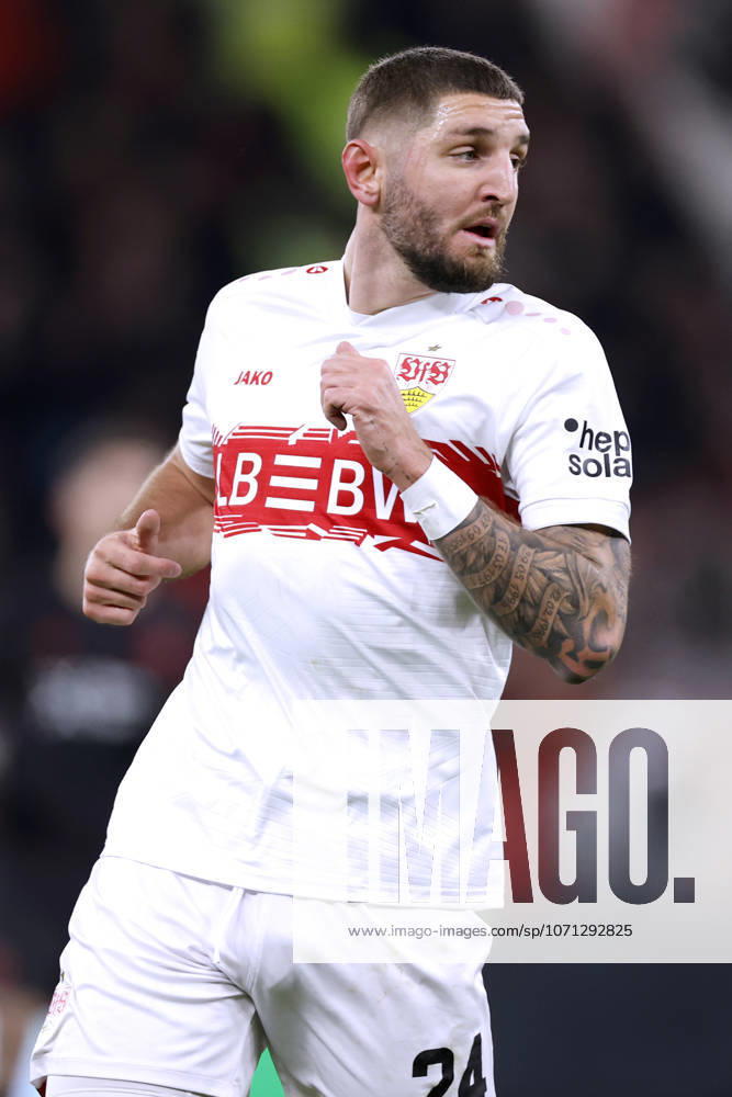 CHABOT Julian Team VfB Stuttgart DFL Bundesliga Season 2025 2026 Match Bayer 04 Leverkusen VfB Stuttgart 1 4 on 10 01 2026 in Leverkusen DFL REGULATIONS PROHIBIT ANY USE OF PHOTOGRAPHS as IMAGE SEQUENCES and or QUASI VIDEO