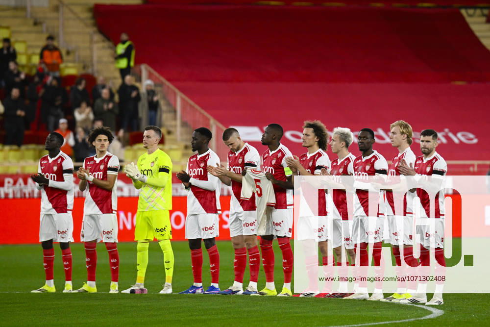 A minute s tribute to Rolland Courbis - Ligue 1 McDonalds match between AS Monaco and FC Lorient on January 16, 2026 at the Louis II Stadium in Monaco.