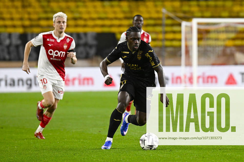 Jean-Victor Makengo (FC Lorient) - Ligue 1 McDonalds match between AS Monaco and FC Lorient on January 16, 2026 at the Louis II Stadium in Monaco.