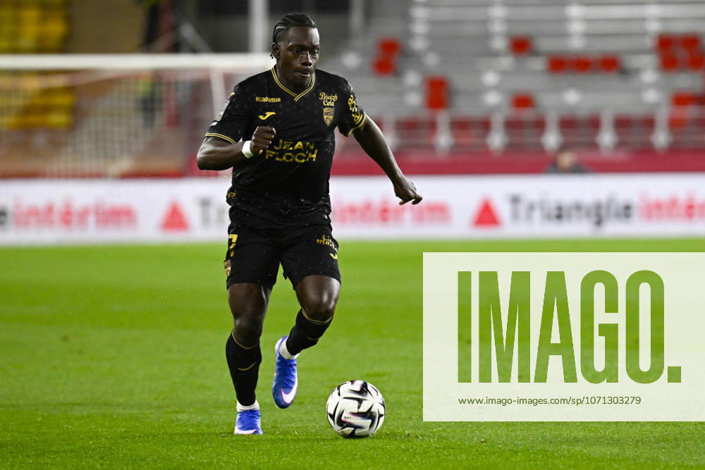 Jean-Victor Makengo (FC Lorient) - Ligue 1 McDonalds match between AS Monaco and FC Lorient on January 16, 2026 at the Louis II Stadium in Monaco.