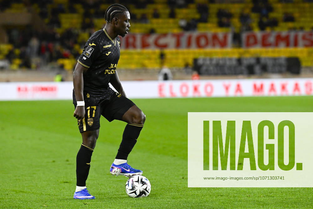 Jean-Victor Makengo (FC Lorient) - Ligue 1 McDonalds match between AS Monaco and FC Lorient on January 16, 2026 at the Louis II Stadium in Monaco.