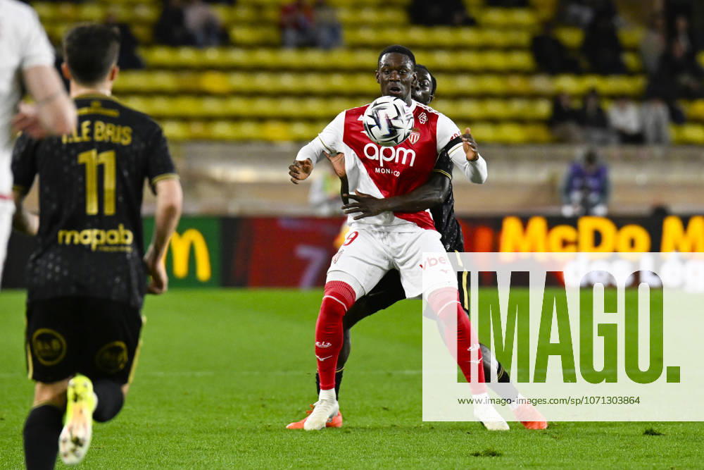 Folarin Balogun (ASM) - Ligue 1 McDonalds match between AS Monaco and FC Lorient on January 16, 2026 at the Louis II Stadium in Monaco.