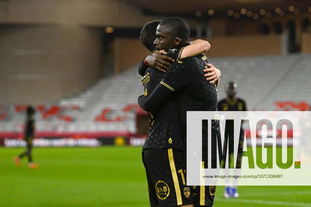Joy FC Lorient - But Bamba Dieng - Ligue 1 McDonalds match between AS Monaco and FC Lorient on January 16, 2026 at the Louis II Stadium in Monaco.