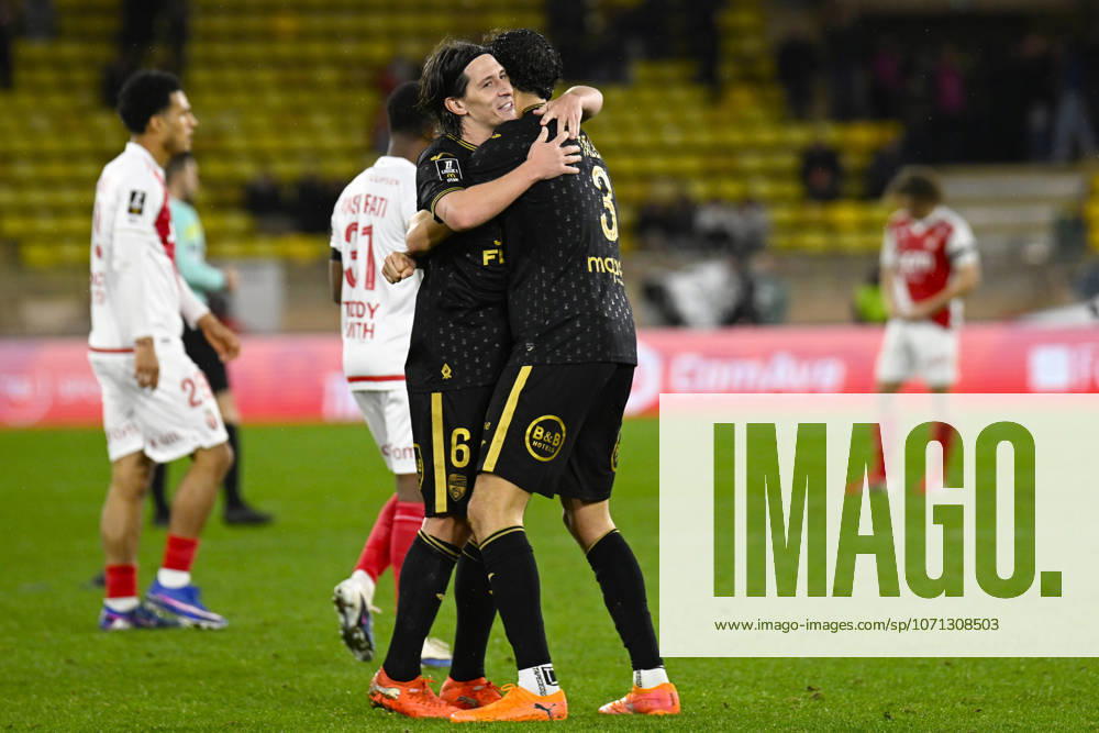 Joy Victory FC Lorient - Ligue 1 McDonalds match between AS Monaco and FC Lorient on January 16, 2026 at the Louis II Stadium in Monaco.