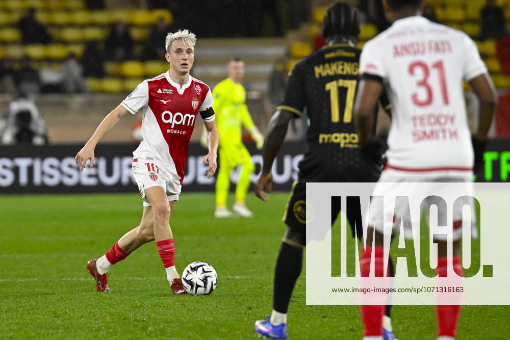 Aleksandr Golovin (ASM) - Ligue 1 McDonalds match between AS Monaco and FC Lorient on January 16, 2026 at the Louis II Stadium in Monaco.