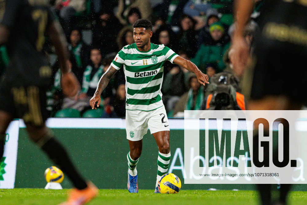 Matheus Reis seen during Liga Portugal game between teams of Sporting CP and Casa Pia AC at Estadio Jose Alvalade (Maciej Rogowski Ball Raw Images) Lisbon Estadio Jose Alvalade Portugal