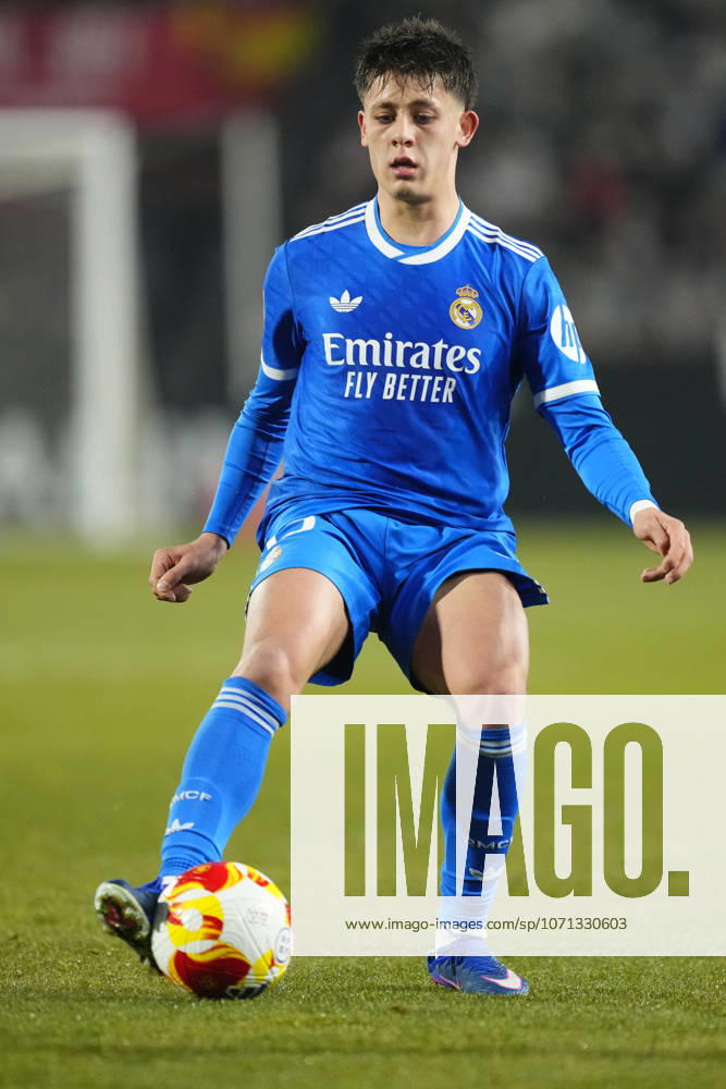 Albacete Balompie v Real Madrid - Copa del Rey Arda Guler attacking midfield of Real Madrid and Turkiye during the Copa del Rey round of 16 match between Albacete Balompie and Real Madrid at Estadio Carlos Belmonte on January 14, 2026 in Albacete, Spain. Albacete Spain