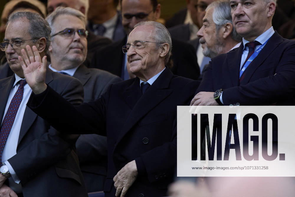 Real Madrid president Florentino Perez during La Liga football match between Real Madrid CF and Levante UD at Santiago Bernabeu Stadium in Madrid, Spain, January 17, 2026 Madrid Spain - ZUMAa206 20260117_zsp_a206_010
