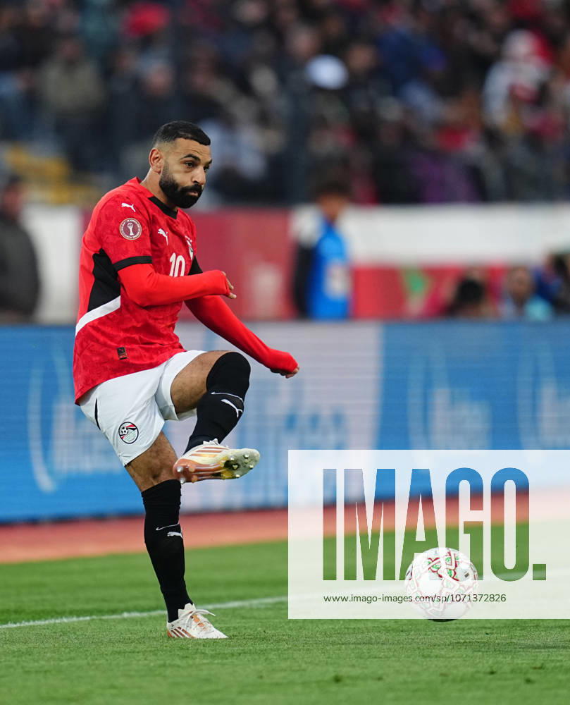Mohamed Salah Mahrous Ghaly Egypt controls the ball during the Africa Cup Of Nations match between Egypt and Nigeria at Mohammad V Stadium on January 17, 2026 in Casablanca, Morocco Photo by Thor Wegner DeFodi Images