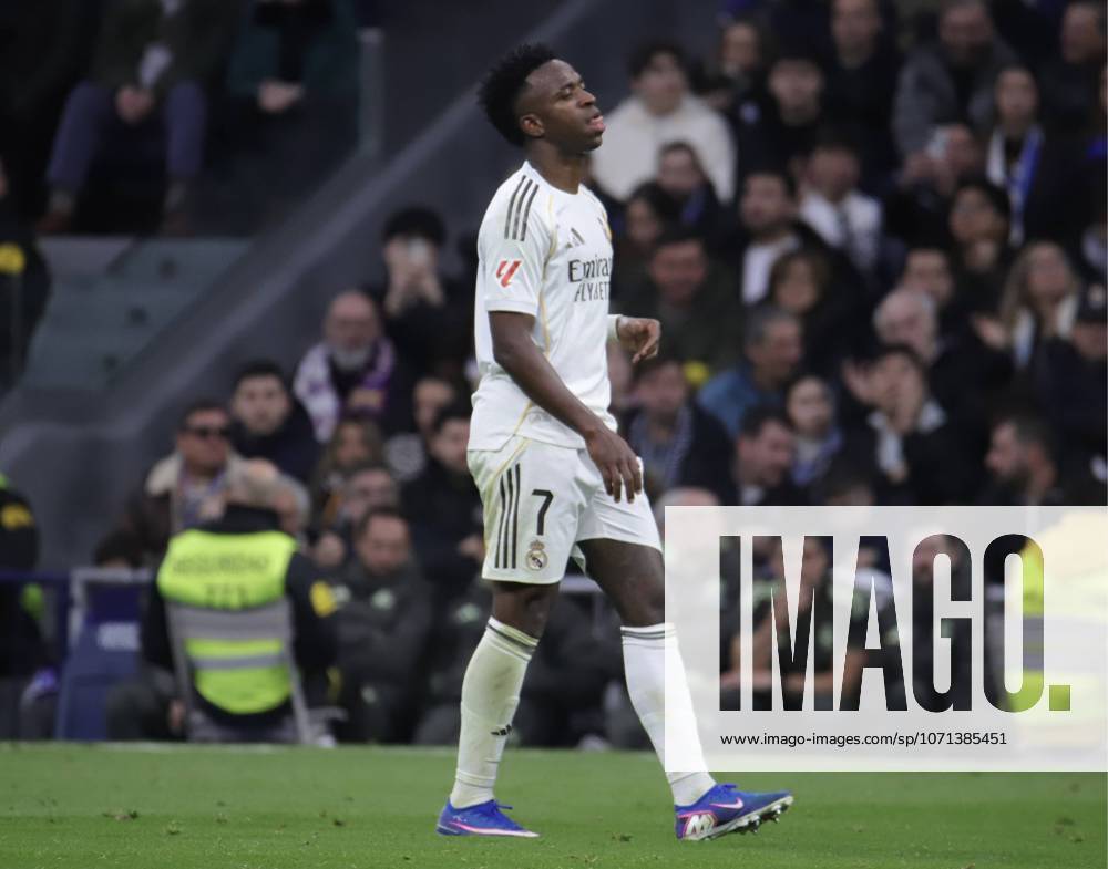 Spanish La Liga EA Sports soccer match Real Madrid vs Levante at Santiago Bernabeu Stadium in Madrid, Spain. 17 January 2026 Vinicius Jr 900 Cordon Press 900 CordonxPress LOF - Real Madrid vs Levante