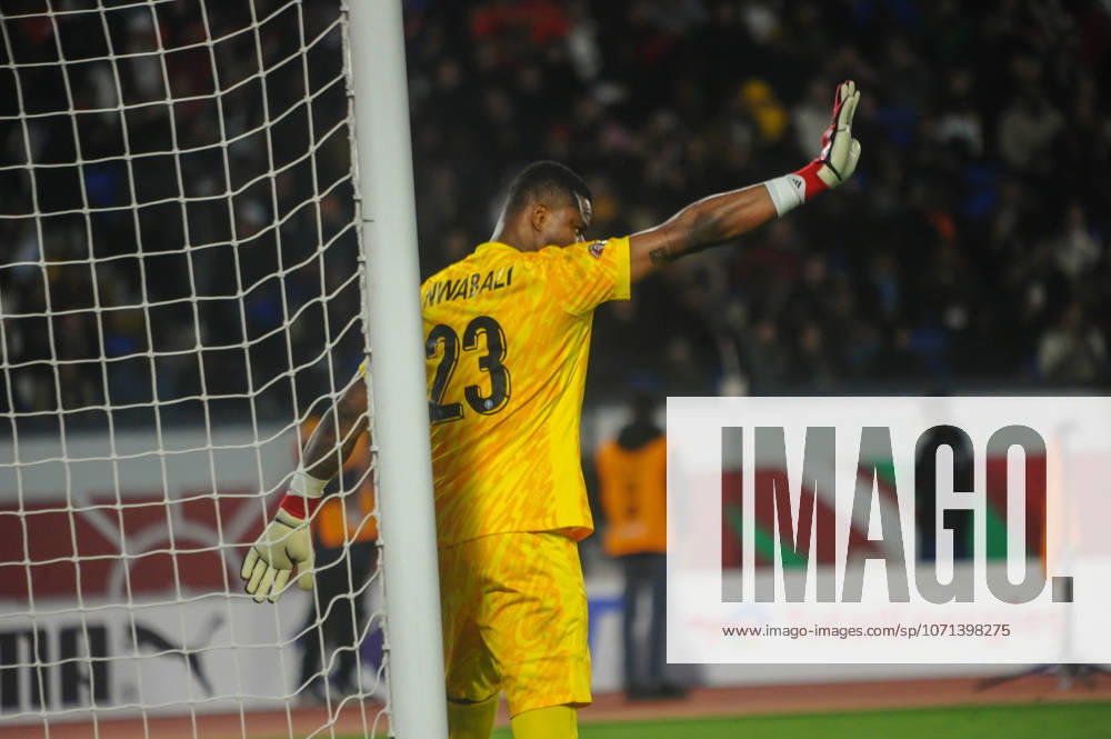 Stanley Nwabali, Nigeria during the Africa Cup of Nations (AFCON) third place match between Egypt and Nigeria at Stade Complexe Mohamed v on January 17th in Casablanca, Morocco. Photo by Segun Ogunfeyitimi