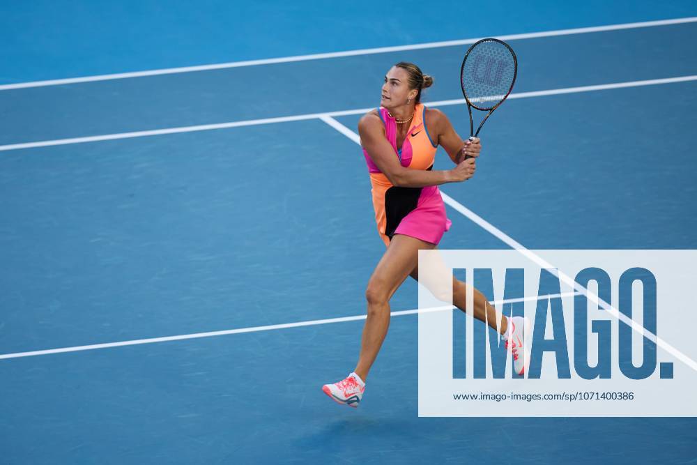 Aryna Sabalenka Australian Open tennis tournament, Day One, Melbourne Park, Australia - 18 Jan 2026Melbourne Melbourne Park Victoria (VIC) Australia