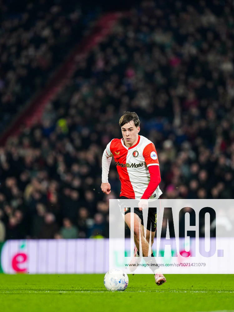 Eredivisie: Feyenoord Rotterdam v Sparta Rotterdam Rotterdam - Leo Sauer of Feyenoord during the nineteenth competition round of the 2025 2026 Eredivisie season. The match is set between Feyenoord Rotterdam and Sparta Rotterdam at Stadion Feijenoord De Kuip on 18 January 2026 in Rotterdam, The Netherlands.