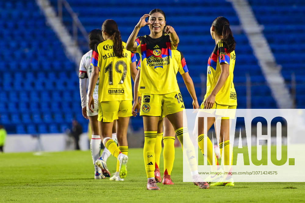 LIGA BBVA MX FEMENIL CLAUSURA 2026 LIGA BBVA MX FEMENIL CLAUSURA 2026 AMERICA VS NECAXA 17012026 MEXICO CITY, MEXICO Action photo of Nancy Antonio of America celebrating a goal against Necaxa, during week 3 game of the Clausura 2026 Tournament of the Liga BBVA MX Femenil, held at the Estadio Ciudad de los Deportes of Mexico City Action photo of Nancy Antonio of America celebrating a goal against Necaxa, during week 3 game of the Clausura 2026 Tournament of the Liga MX Femenil, held at the Estadio Ciudad Universitaria of Mexico City PHOTO BY IMAGENSHOP AGENCIA FOTOGRAFICA MEXICO CITY MEXICO CITY MEXICO CITY MEXICO CITY MEXICO