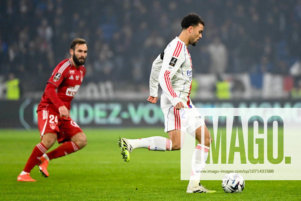 Olympique Lyonnais v Stade Brestois 29 - Ligue 1 McDonald s 2025 2026 21 Ruben KLUIVERT (ol) during the Ligue 1 McDonald s match between Lyon and Brest at Groupama Stadium on January 18, 2026 in Lyon, France. Lyon France