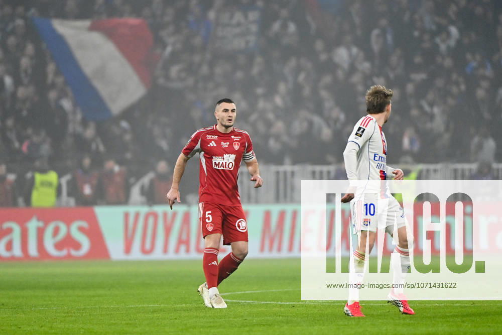 Olympique Lyonnais v Stade Brestois 29 - Ligue 1 McDonald s 2025 2026 05 Brendan CHARDONNET (sb29) during the Ligue 1 McDonald s match between Lyon and Brest at Groupama Stadium on January 18, 2026 in Lyon, France. Lyon France