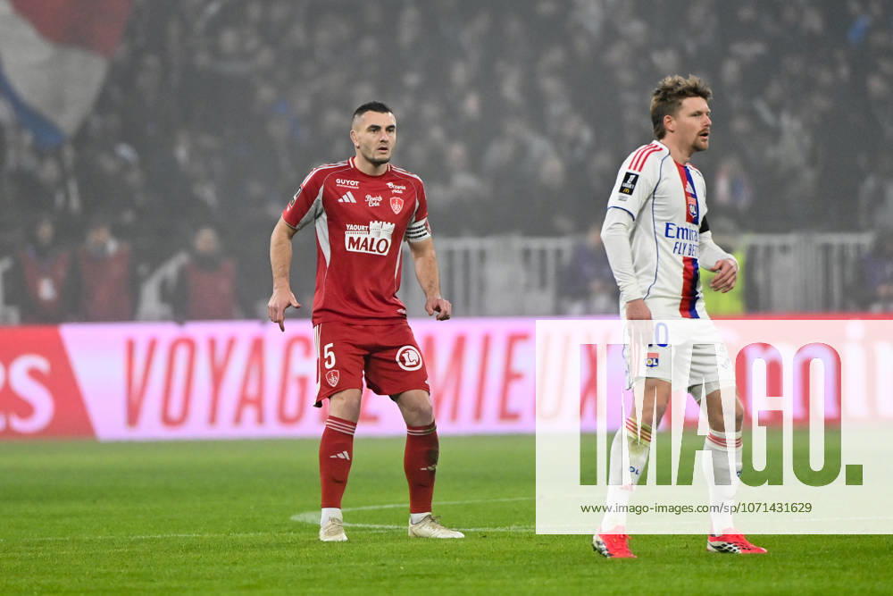 Olympique Lyonnais v Stade Brestois 29 - Ligue 1 McDonald s 2025 2026 05 Brendan CHARDONNET (sb29) during the Ligue 1 McDonald s match between Lyon and Brest at Groupama Stadium on January 18, 2026 in Lyon, France. Lyon France