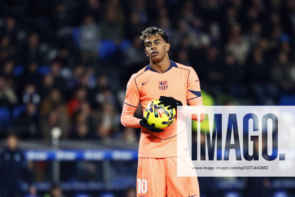 Lamine Yamal (Barcelona), JANUARY 18, 2026 - Football Soccer : Spanish La Liga EA Sports match between Real Sociedad 2-1 FC Barcelona, Barca at Reale Arena in San Sebastian, Spain. Noxthirdxpartyxsales aflo_316580756