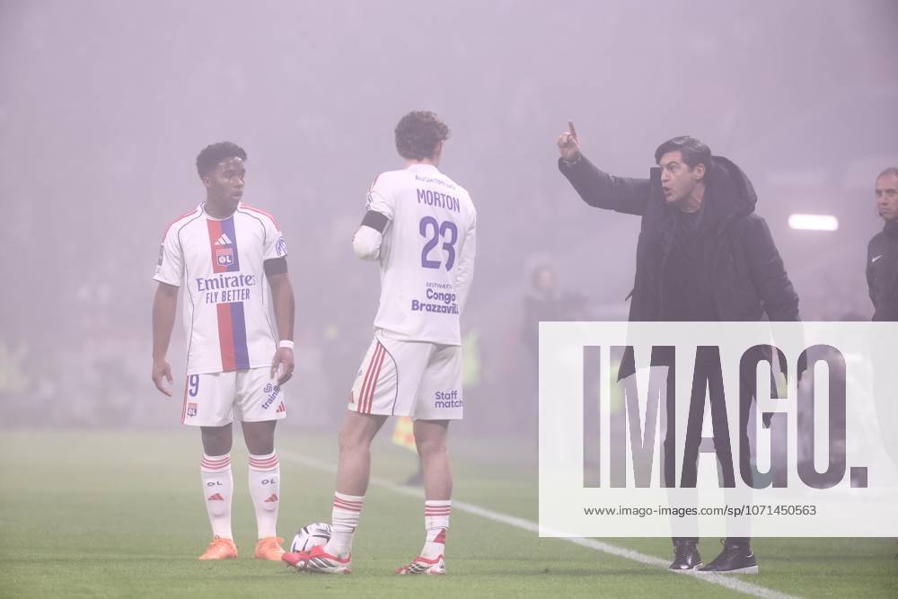 Endrick morton tyler fonseca paulo FOOT L1 2026 LYON BREST 2 1 GROUPAMA STADIUM DECINES CHARPIEU FRANCE 18 01 2026 MARTIN ALEX DECINES CHARPIEU GROUPAMA STADIUM France GermanyxJapanxUKxFrancexBelgiumxOUT
