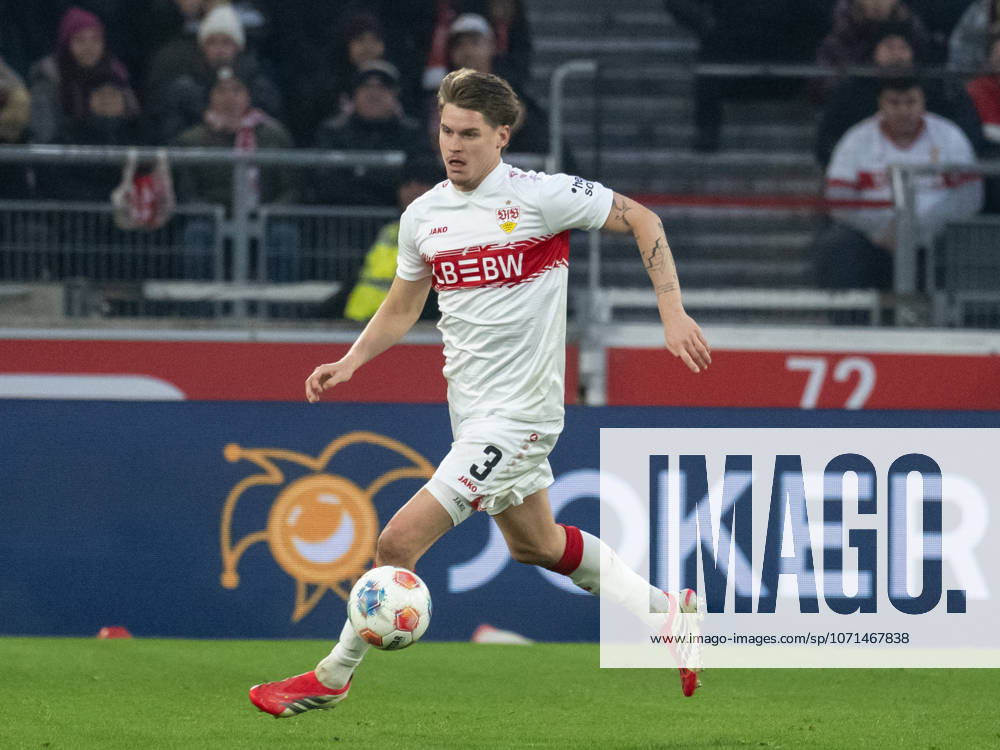 Ramon Hendriks VfB Stuttgart, 03 GER, VfB Stuttgart vs 1 FC Union Berlin, Football, Men, 1 Bundesliga, Matchday 18, Season 2025 2026, 18 01 2026, DFL DFB REGULATIONS PROHIBIT ANY USE OF PHOTOGRAPHS AS IMAGE SEQUENCES AND OR QUASI VIDEO, GER, VfB Stuttgart vs 1 FC Union Berlin, Football, Men, 1 Bundesliga, Matchday 18, Season 2025 2026, 18 01 2026 Stuttgart