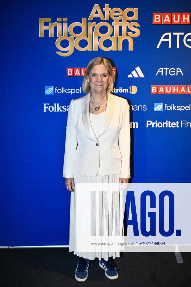 STOCKHOLM, SWEDEN 20260120 Social Democrat Party leader Magdalena Andersson S during the Atea Athletics Gala at Berns in Stockholm STOCKHOLM SWEDEN
