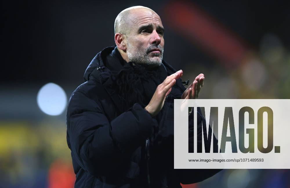 Manchester City manager Pep Guardiola at full time Bodo Glimt v Manchester City, UEFA Champions League, Group Stage, Football, Aspmyra Stadion, Bodo, Norway - 20 Jan 2026Bodo Aspmyra Stadion Norway