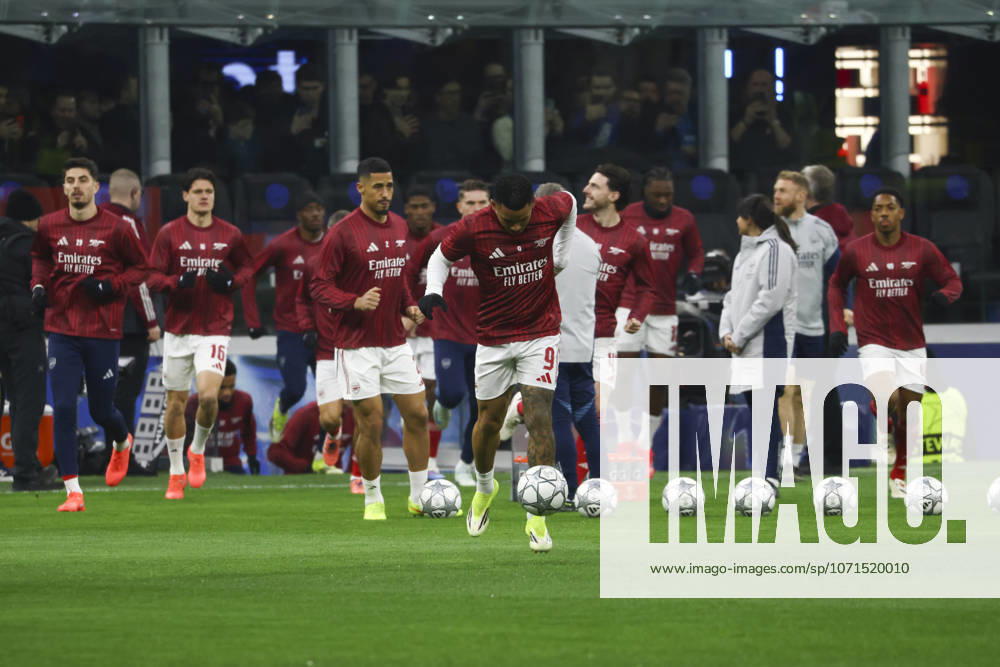 FC Internazionale Milano v Arsenal FC - UEFA Champions League 2025 26 League Phase MD7 Gabriel Jesus plays during the UEFA Champions League 2025 26 match between FC Internazionale and FC Arsenal in Milano, Italy, on January 20, 2026, at Giuseppe Meazza stadium Milano Milano Italy