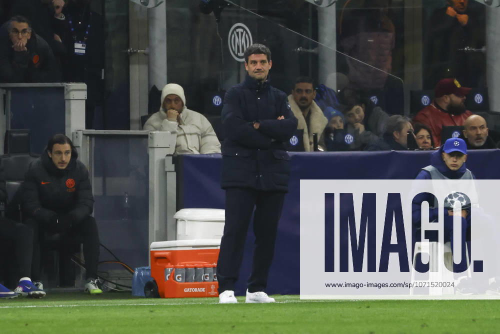 FC Internazionale Milano v Arsenal FC - UEFA Champions League 2025 26 League Phase MD7 Cristian Chivu plays during the UEFA Champions League 2025 26 match between FC Internazionale and FC Arsenal in Milano, Italy, on January 20, 2026, at Giuseppe Meazza stadium Milano Milano Italy