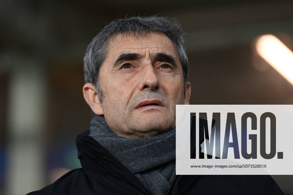 Ernesto Valverde (Athletic Bilbao) portrait during Atalanta BC vs Athletic Club, UEFA Champions League football match in Bergamo, Italy, January 21 2026