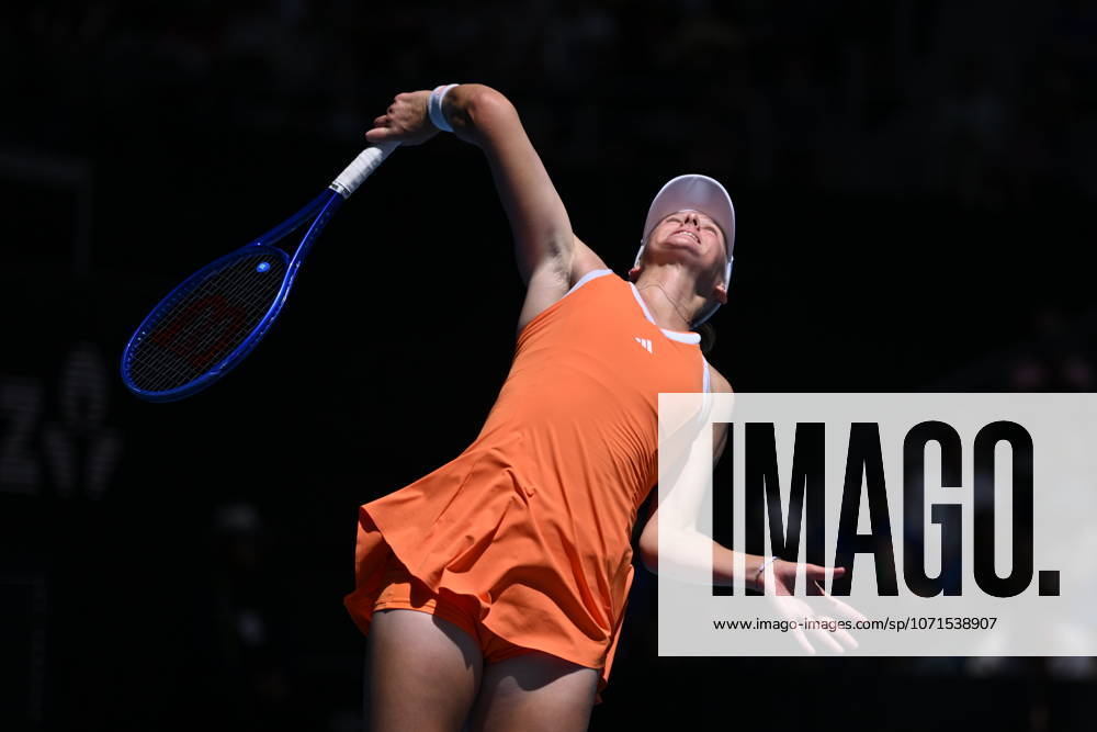 TENNIS AUSTRALIAN OPEN, Ashlyn Krueger of the USA in action during the Womens 2nd round match against Madison Keys of the USA on day 5 of the 2026 Australian Open tennis tournament at Melbourne Park in Melbourne, Wednesday, January 22, 2026. ( NO ARCHIVING MELBOURNE VICTORIA AUSTRALIA