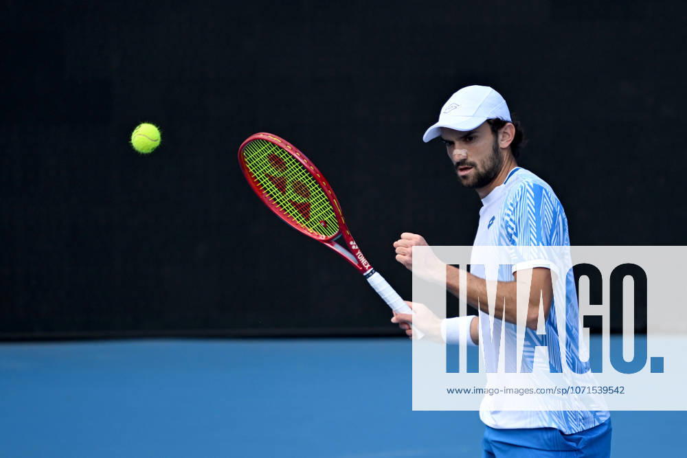 TENNIS AUSTRALIAN OPEN, Valentin Vacherot of Monaco in action during the Mens 2nd round match against Rinky Hijikata of Australia on day 5 of the 2026 Australian Open tennis tournament at Melbourne Park in Melbourne, Wednesday, January 22, 2026. ( NO ARCHIVING MELBOURNE VICTORIA AUSTRALIA