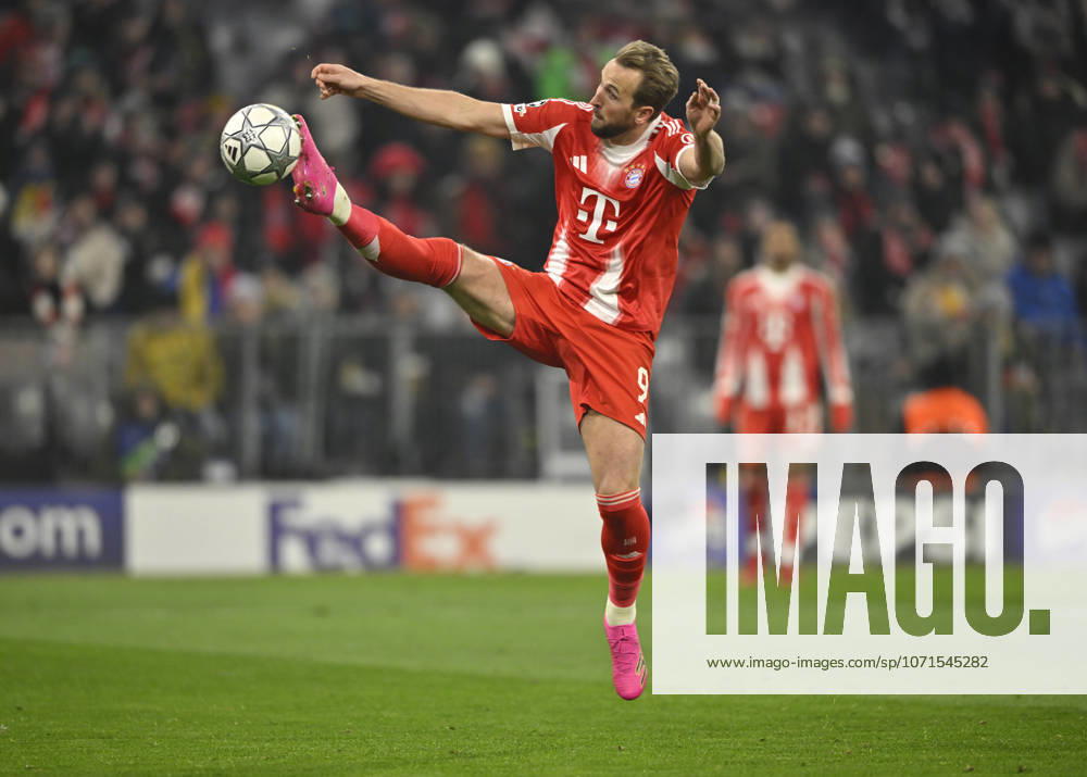 Harry Kane FC Bayern Muenchen FCB 09 artistic action on the ball FC Bayern Muenchen FCB vs R Union Saint Gilloise Matchday 7 21 01 2026 DFL REGULATIONS PROHIBIT ANY USE OF PHOTOGRAPHS AS IMAGE SEQUENCES AND OR QUASI VIDEO FC Bayern Muenchen FCB vs R Union Saint Gilloise