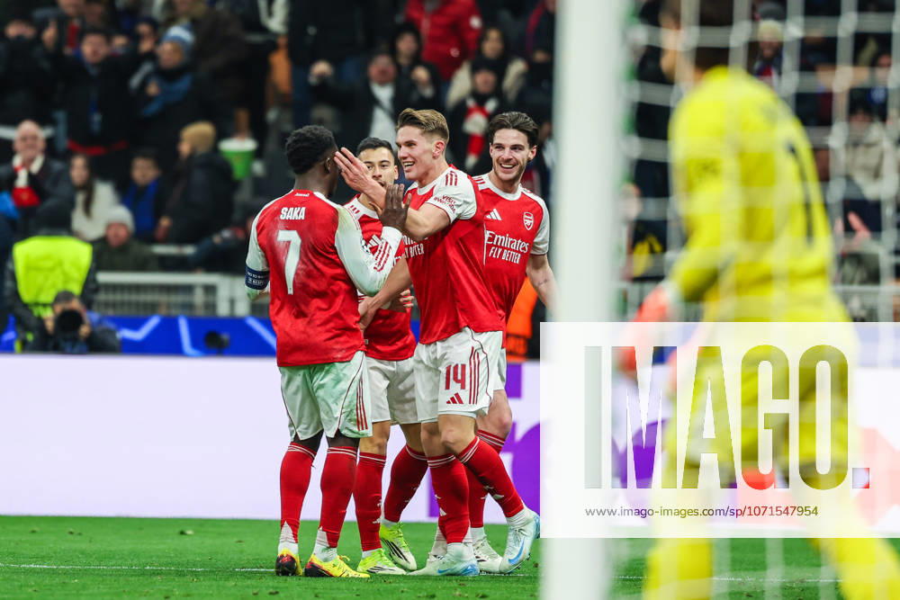 FC Internazionale vs Arsenal FC UEFA Champions League 2025 26 League Phase Matchday 7 20 01 2026 Viktor Gyokeres of Arsenal FC celebrates after scoring a goal during UEFA Champions League 2025 26 League Phase Matchday 7 football match between FC Internazionale and Arsenal FC at San Siro Stadium in Milan