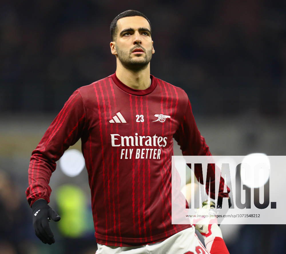 MIKEL MERINO 23 of Arsenal in the UEFA Champions League 2025 26 League Phase Day 7 game between FC INTER and ARSENAL FC at the Giuseppe Meazza Stadium in Milan, Italy. Arsenal won 3:1. Milan Italy - ZUMAc179 20260120_zep_c179_308