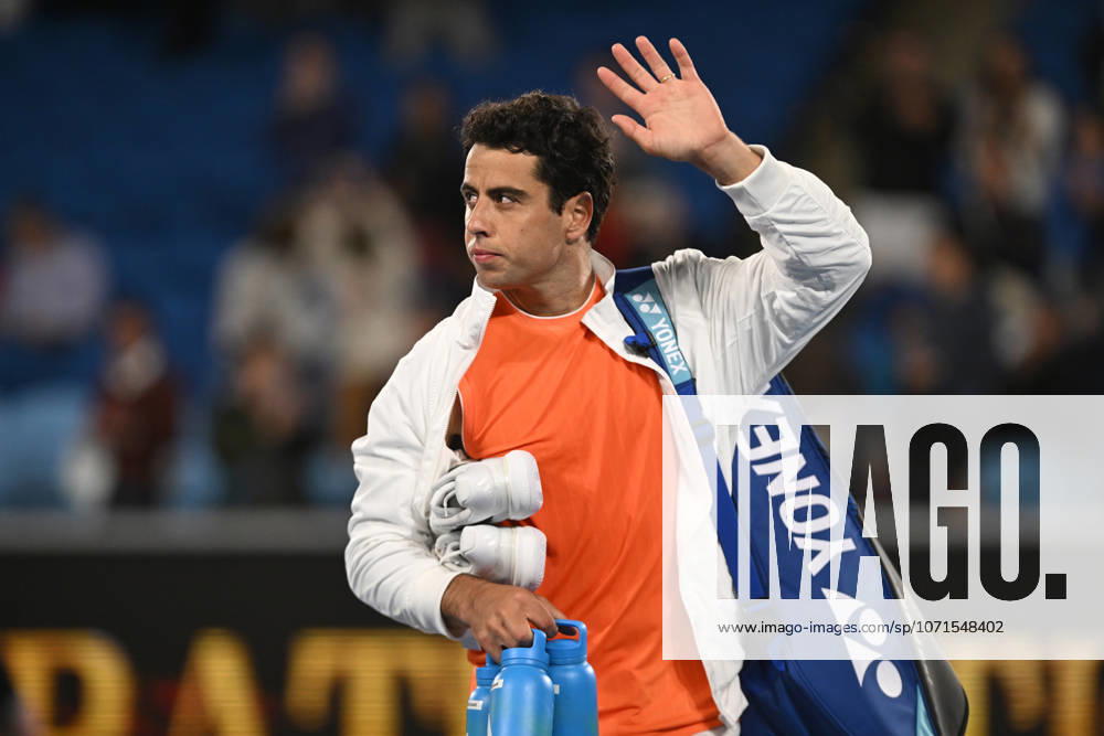 TENNIS AUSTRALIAN OPEN, Jaume Munar of Spain following his loss to Casper Ruud of Norway during the Mens 2nd round match on day 5 of the 2026 Australian Open tennis tournament at Melbourne Park in Melbourne, Wednesday, January 22, 2026. ( NO ARCHIVING MELBOURNE VICTORIA AUSTRALIA