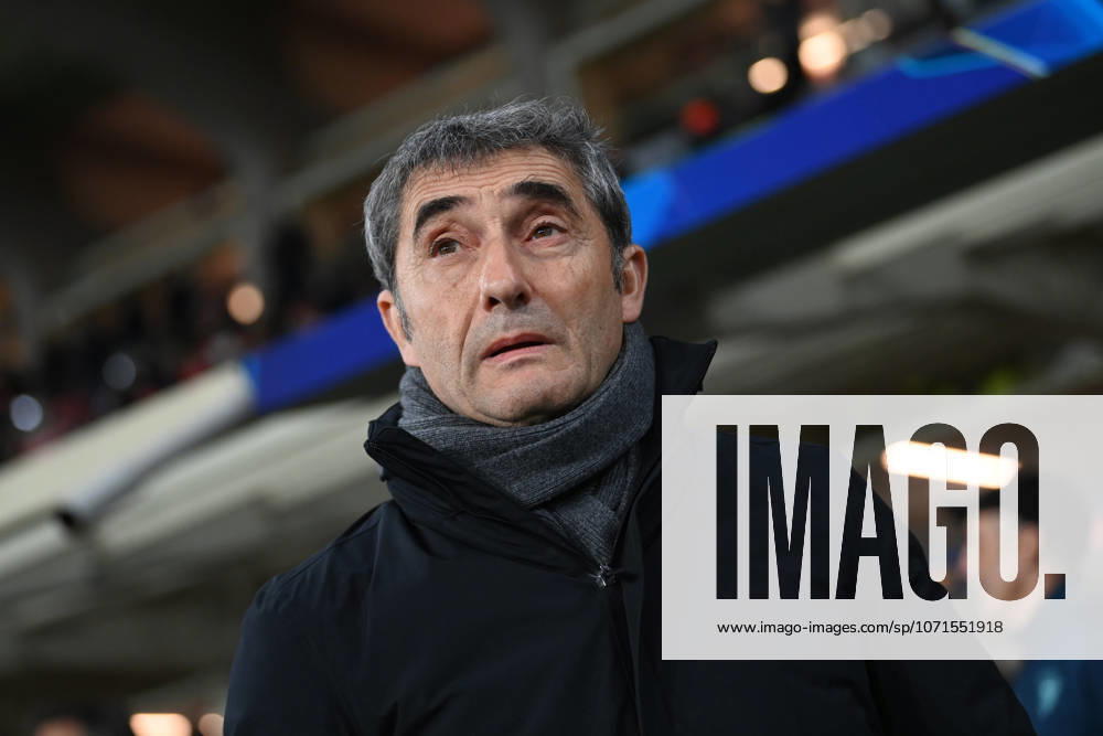 Ernesto Valverde (Athletic Bilbao) portrait during Atalanta BC vs Athletic Club, UEFA Champions League football match in Bergamo, Italy, January 21 2026