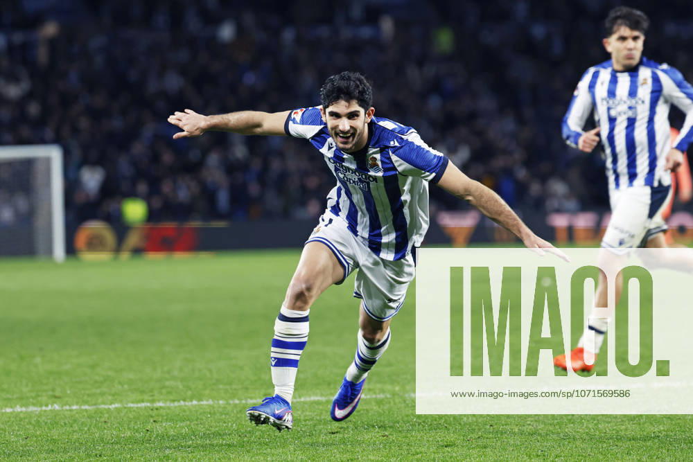 Goncalo Guedes (Sociedad), JANUARY 18, 2026 - Football Soccer : Spanish La Liga EA Sports match between Real Sociedad 2-1 FC Barcelona, Barca at Reale Arena in San Sebastian, Spain. Noxthirdxpartyxsales aflo_317034268